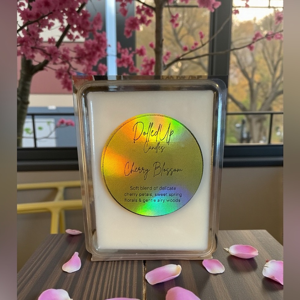 Cherry Blossom Wax Melts | Handmade Soy Wax Melts | Spring Floral Scent